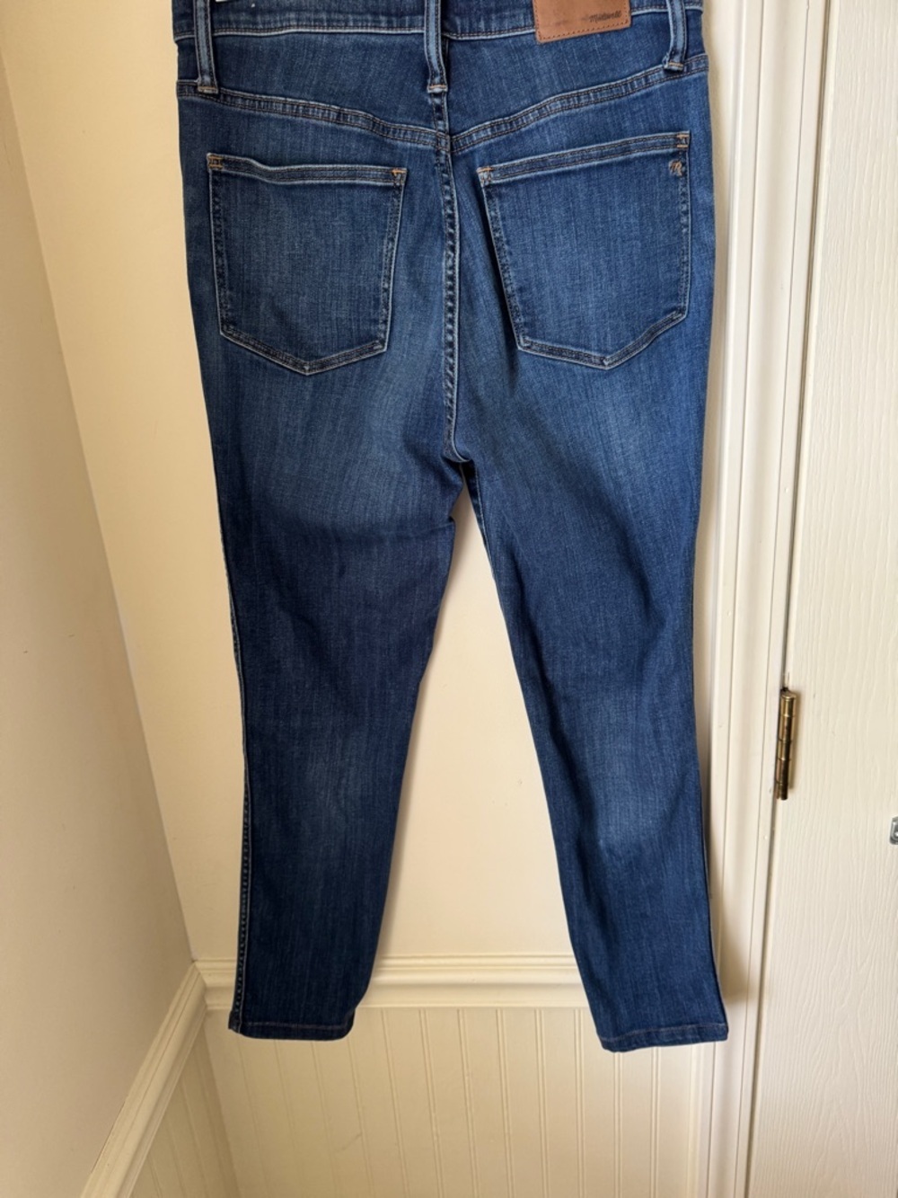 Madewell High Rise Skinny Jeans in Medium Blue Wash Size 28 - Picture 3 of 11
